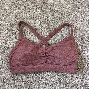 Vuori Elevation Ruched Bra – Size Small